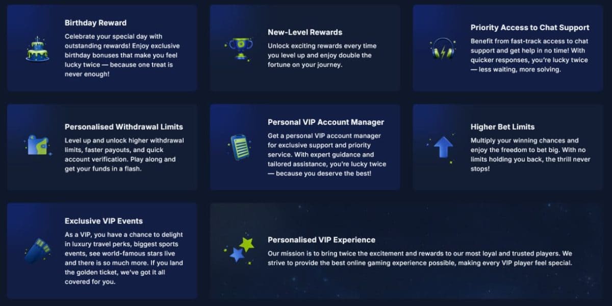 Lucky Twice Welcome Offer — Five Deposits, 40× Wagering Maths image 3